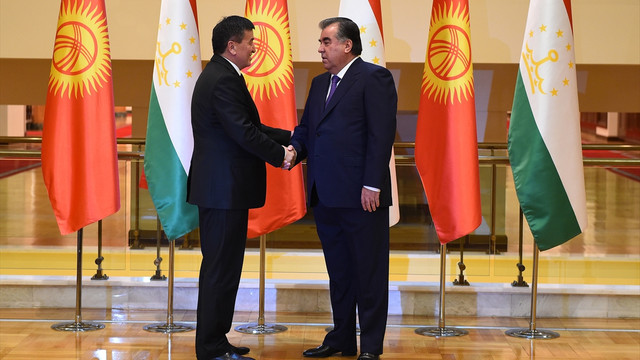 Kırgızistan Başbakanı Ceenbekov Tacikistan'da