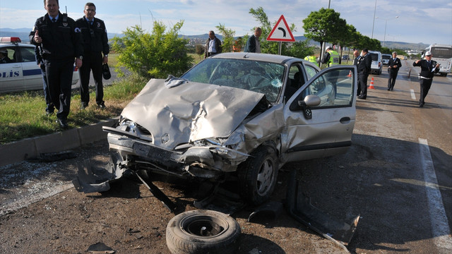 Kırıkkale'de trafik kazası: 6 yaralı