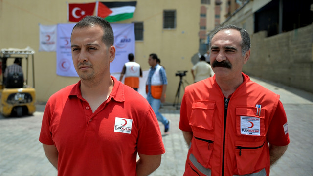 Kızılay'dan Gazze'ye yardım eli