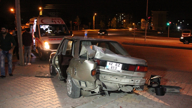 Konya'da trafik kazası: 5 yaralı