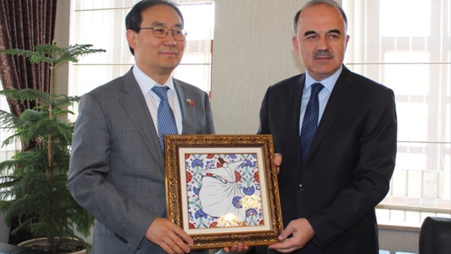 Kore'nin Ankara Büyükelçisi Yunsoo Konya'da