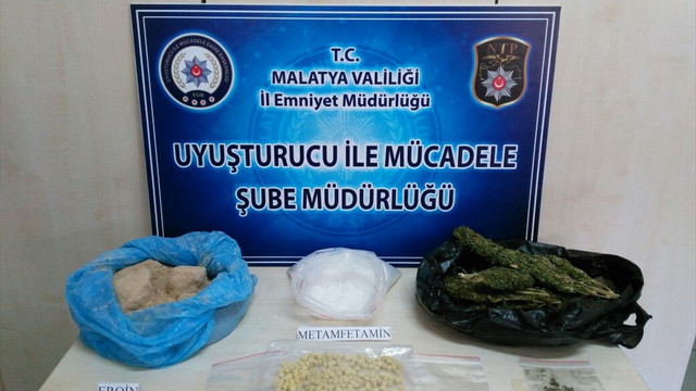 Malatya'da uyuşturucu operasyonu