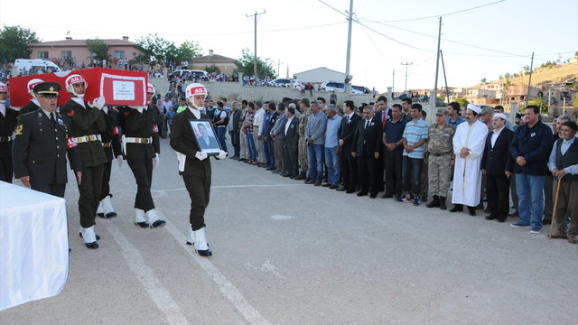 Şehit korucu Kavak Mardinde son yolculuğuna uğurlandı