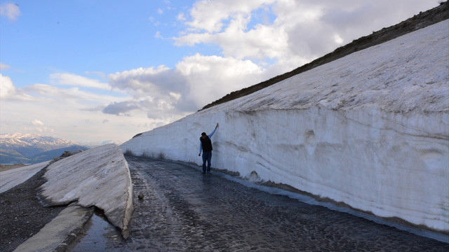 Mayıs Nemrut'un karını eritemedi