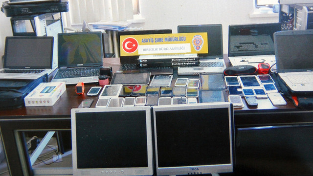 Mersin'de hırsızlık operasyonu