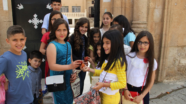 Midyat’ta Paskalya Bayramı kutlandı