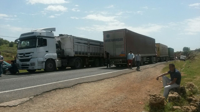 Midyatta yola döşenen patlayıcı imha edildi