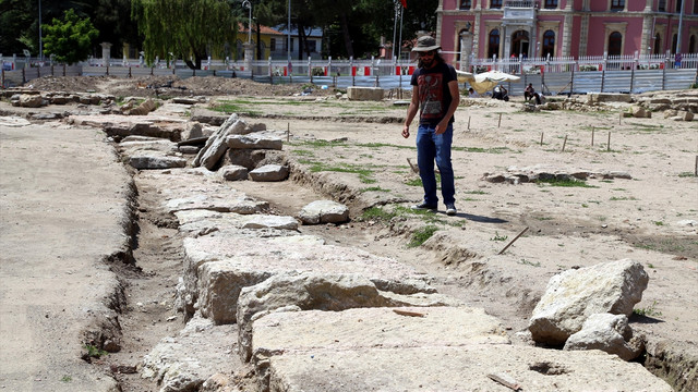 Mimar Sinan'ın Edirne'de yaptığı su yolu bulundu