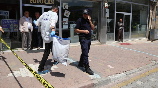 Nevşehirde banka soygunu girişimi