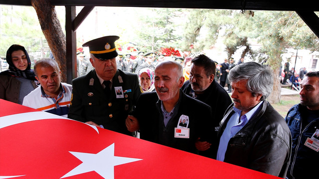 Şehit Astsubay Yurtoğlu Ankarada son yolculuğuna uğurlandı