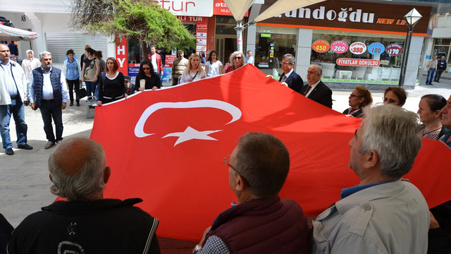 Ordu'da terör olayları protesto edildi