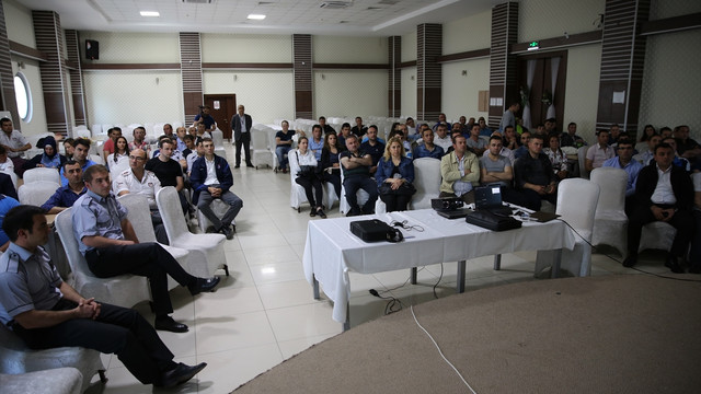 Özel güvenlik görevlilerine canlı bomba eğitimi