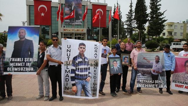 Reyhanlı'daki saldırılarda hayatını kaybedenler anıldı