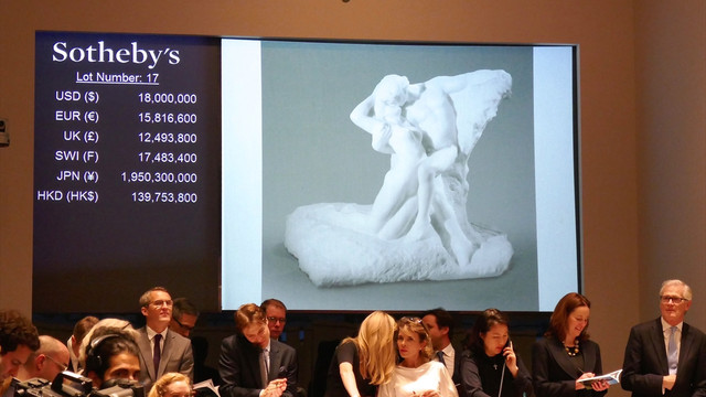 Rodin'in mermer eseri Ebedi Bahara rekor fiyat