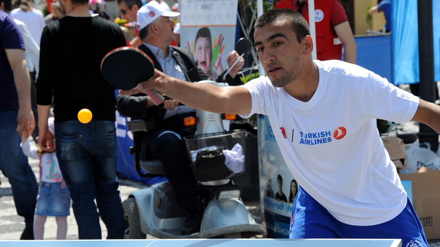 Samsun'da Engelsiz Spor Şenliği