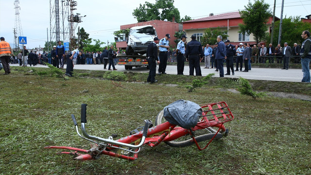 Samsunda trafik kazası: 1 ölü 6 yaralı