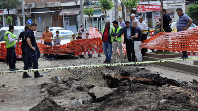 Şanlıurfa'da altyapı çalışmasında kemik parçaları bulundu