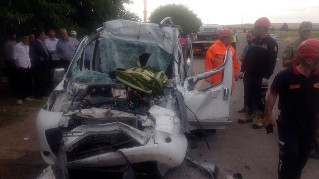 Şanlıurfa'da trafik kazası: 1 ölü