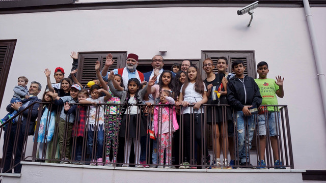 Selanik'teki Atatürk Evi'nde çocuk oyunu