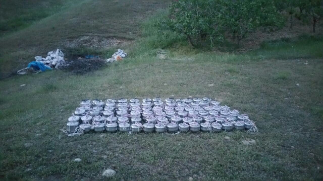 Siirt'te 700 kilogram patlayıcı düzeneği ele geçirildi