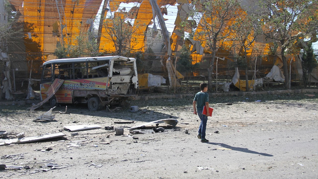 Silopideki patlamanın yarattığı tahribat sabah ortaya çıktı