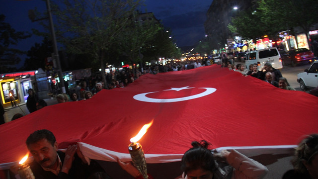 Sivas'ta Gençlik Yürüyüşü yapıldı
