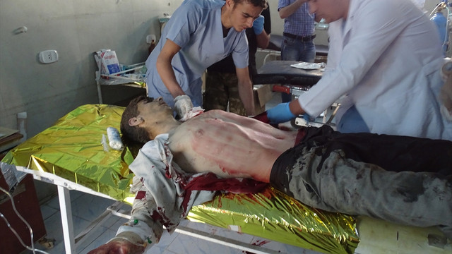 Halepe hava saldırısı: 15 ölü 35 yaralı