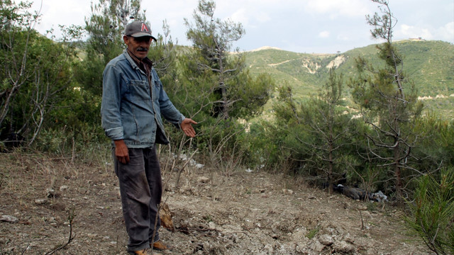 Hataya top mermisi düştü!