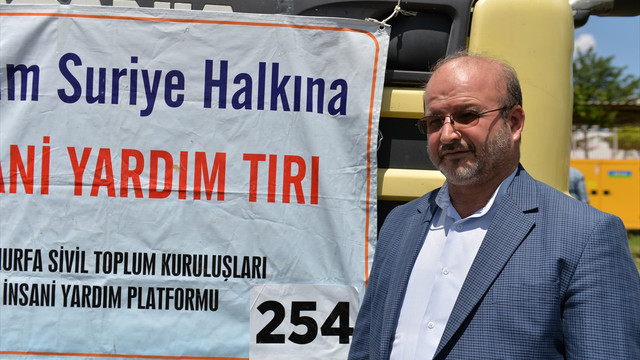 Suriyelilere insani yardım