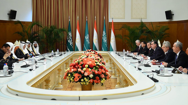 Suudi Arabistan Şura Meclisi Başkanı İbrahim El Şeyh, Tacikistan'da