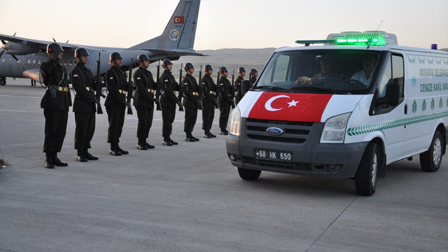 Uzman Çavuş Ay için Kapadokya Havalimanında tören düzenlendi