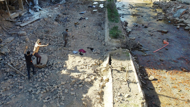 Teslim olan 25 teröristin görüntüleri paylaşıldı