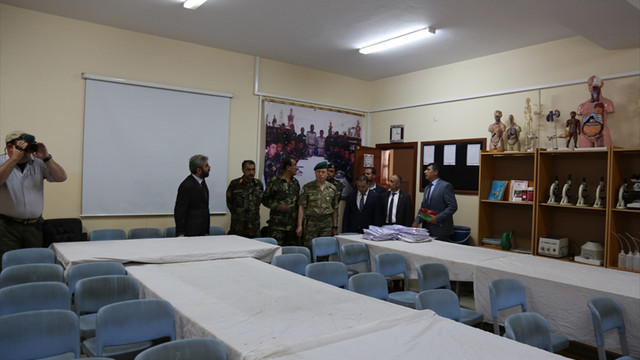 TİKA’dan Kabil’deki askeri liseye yardım