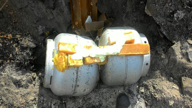 Tunceli'de 100 kilogramlık patlayıcı imha edildi