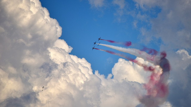 Türk Yıldızları anneler için uçtu
