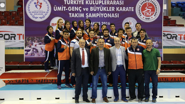 Türkiye Kulüpler Karate Şampiyonası sona erdi