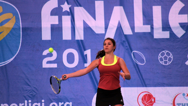 ÜNİLİG'de tenis final müsabakaları sona erdi