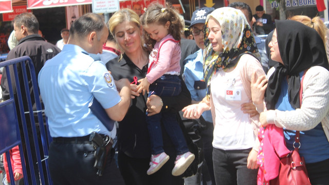 Şehit polis memuru Kurt Samsunun Havza ilçesinde toprağa verildi