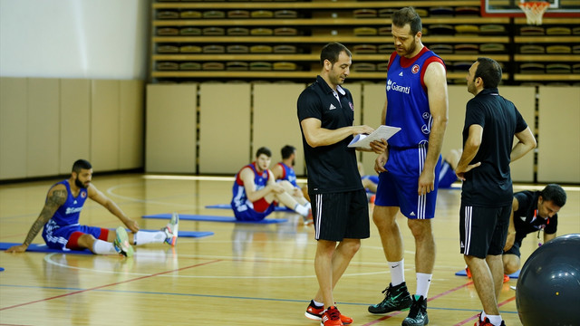 A Milli Erkek Basketbol Takımı'nın Antalya kampı