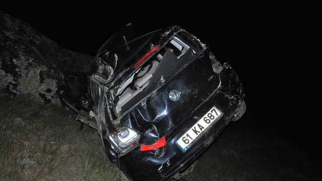 Ağrı'da trafik kazası : 1 ölü, 1 yaralı