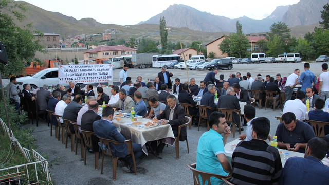 AK Parti Ankara İl Başkanlığı'nca, Hakkari'de iftar verildi