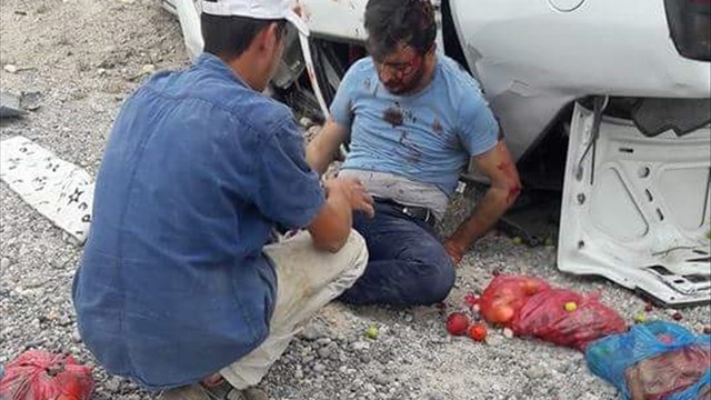 Aksaray'da otomobil devrildi: 1 öldü, 2 yaralı