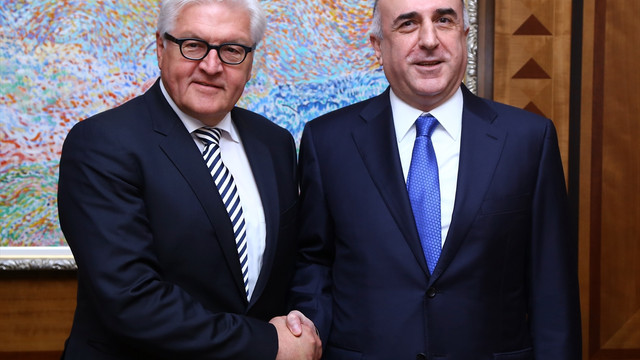 Almanya Dışişleri Bakanı Steinmeier, Azerbaycan'da