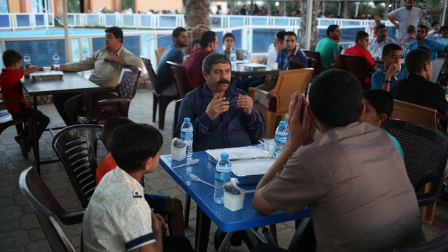 Anadolu Öğrenci Birliği'nden Gazze'de iftar