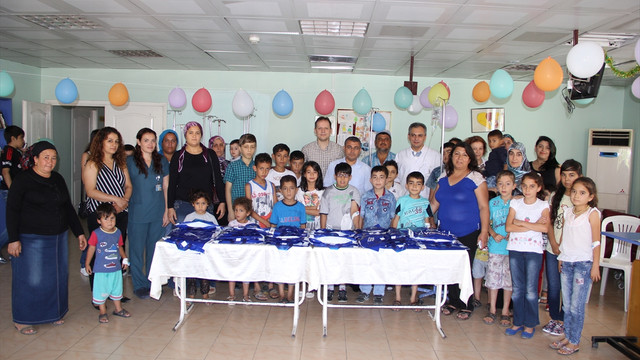 Anemi hastası çocuklara bayram hediyesi