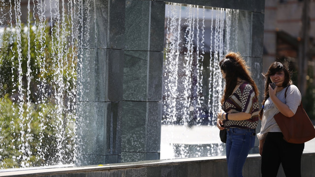 Antalya'da sıcak hava