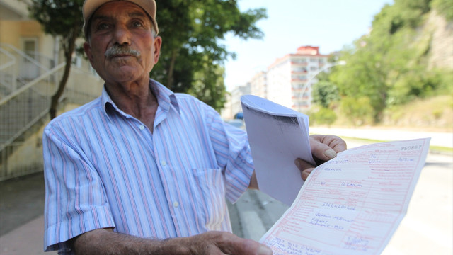 Arazisinden geçen yolu trafiğe kapatan kişiye para cezası