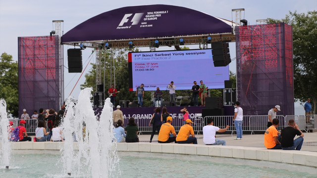 Azerbaycan'da Formula 1 için geri sayım