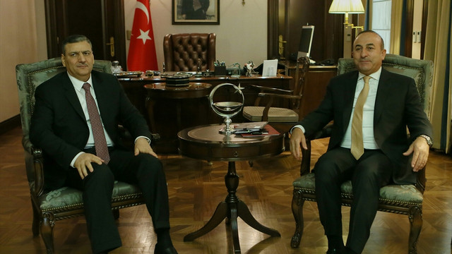 Bakan Çavuşoğlu, Hicab ile görüştü