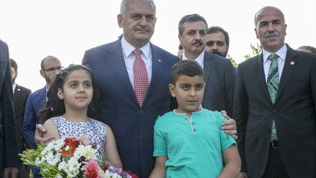 Başbakan Binali Yıldırım, Ağrı'ya geldi